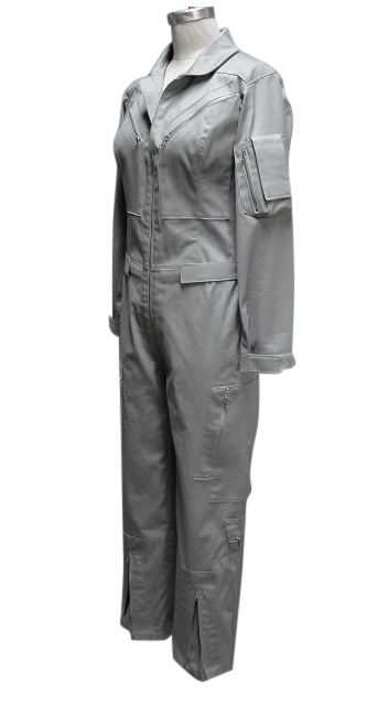 flight suit front grey